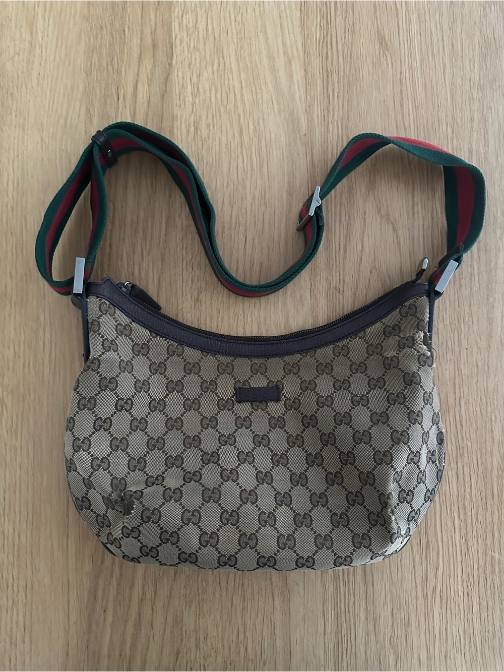 Gucci cherry line crossbody bag